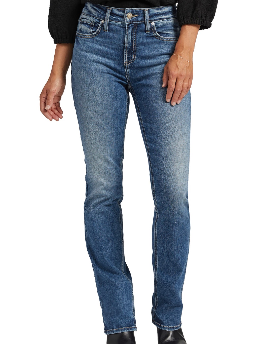 Nwt Silver Jeans Co Avery Slim Bootcut Jean Eco/ Indigo